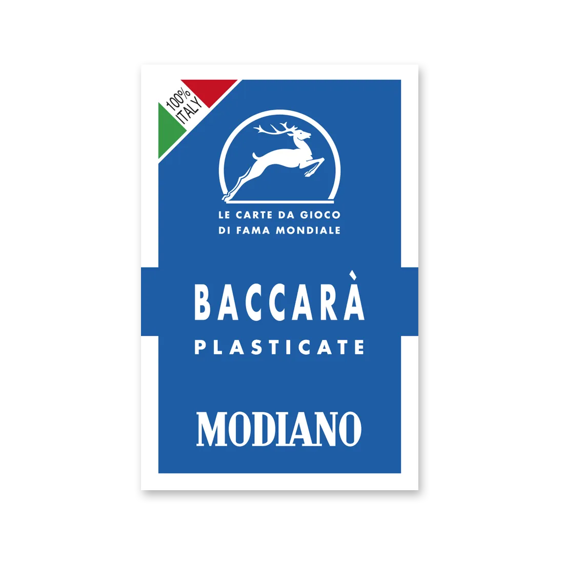 Baccará Spillekort Blå