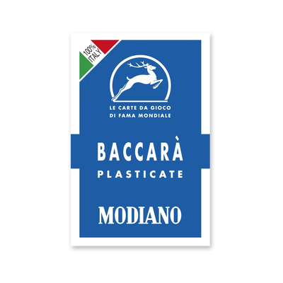 Baccará Spillekort Blå