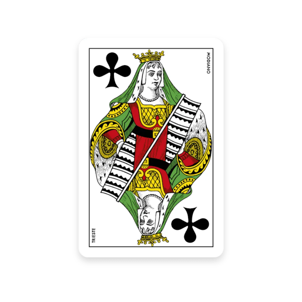 Baccará Spillekort Blå