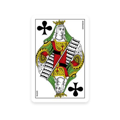 Baccará Spillekort Blå