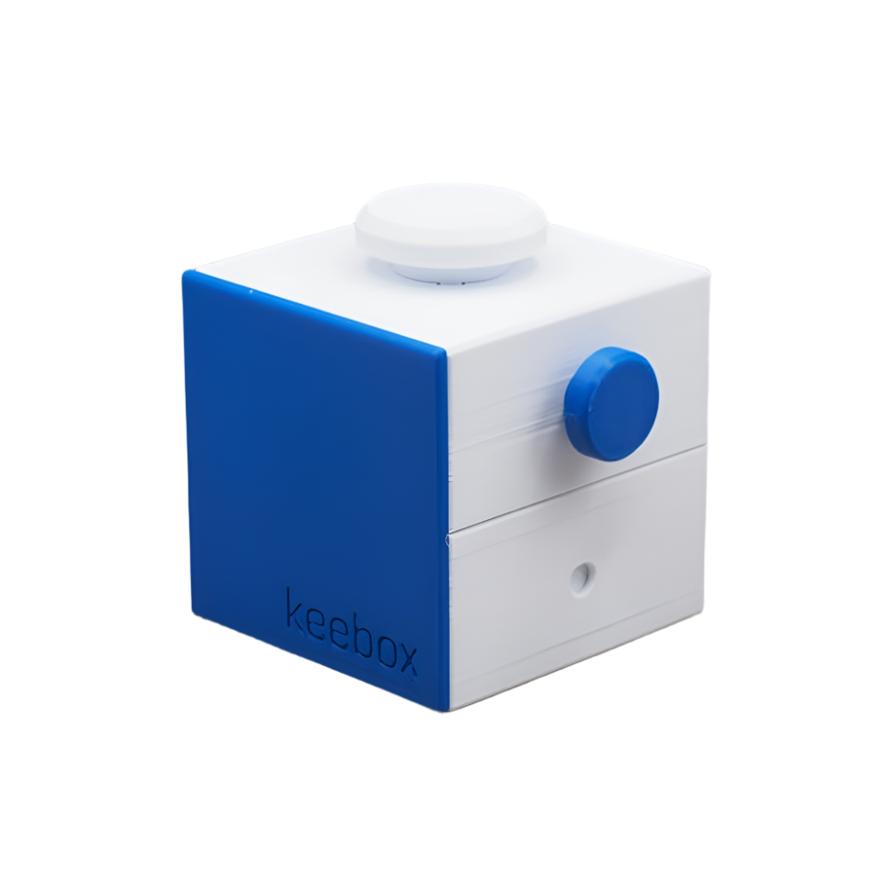 Keebox Puzzle Blå