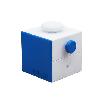 Keebox Puzzle Blå