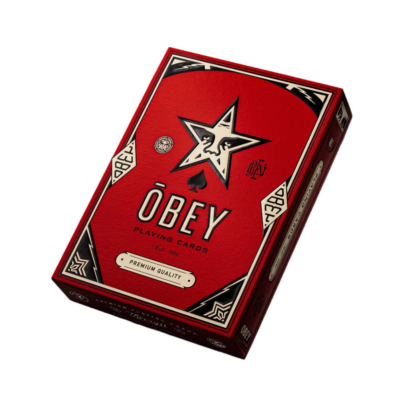 Obey Red Spillekort