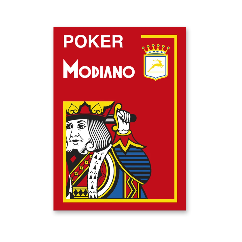 Modiano Poker Spillekort i 100% plastik