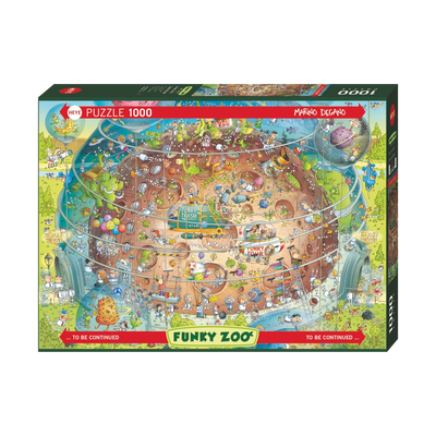 Funky Zoo: Cosmic Habitat - 1000 brikker