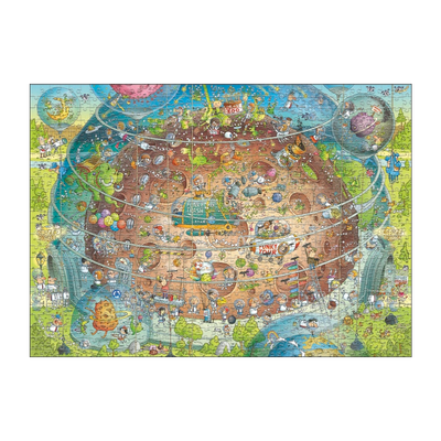Funky Zoo: Cosmic Habitat - 1000 brikker