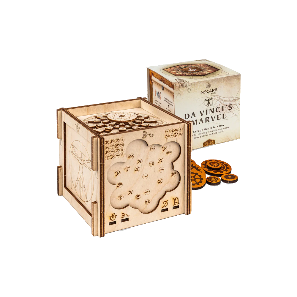 Da Vincis Marvel Puzzle Box