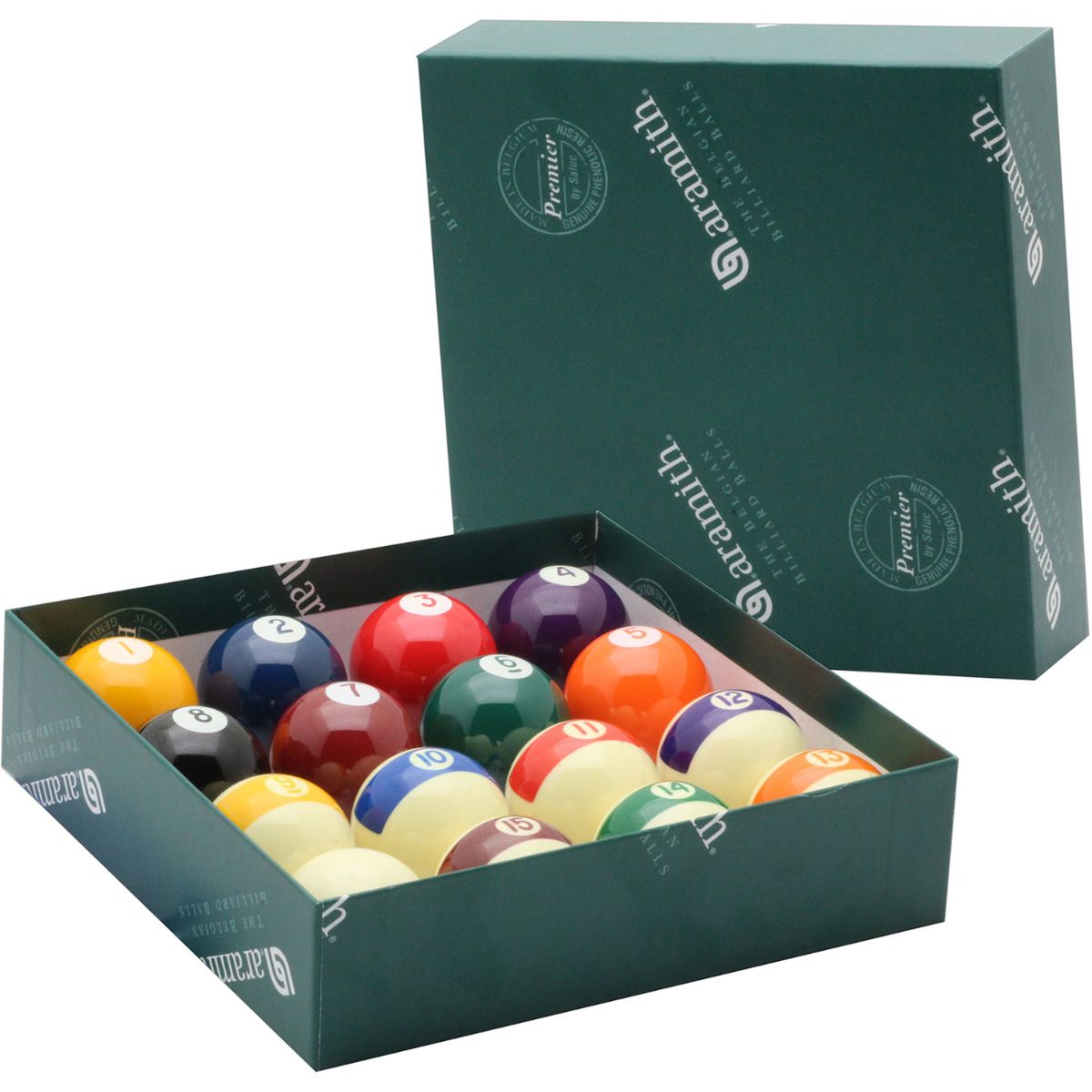 Aramith Continental pool ball set 35mm