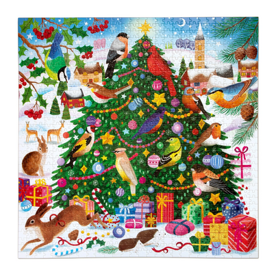 Puslespil Christmas Songbirds - 1000 brikker