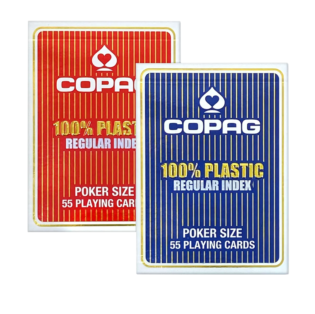 Copag Regular Spillekort i 100% plastik