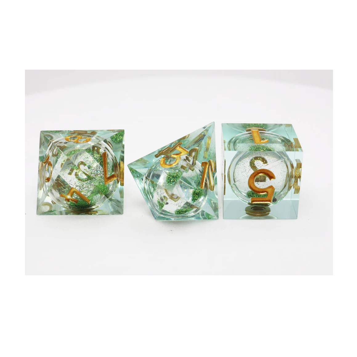 Rollespilsterninger Luksus Resin Liquid Core Mintgrøn