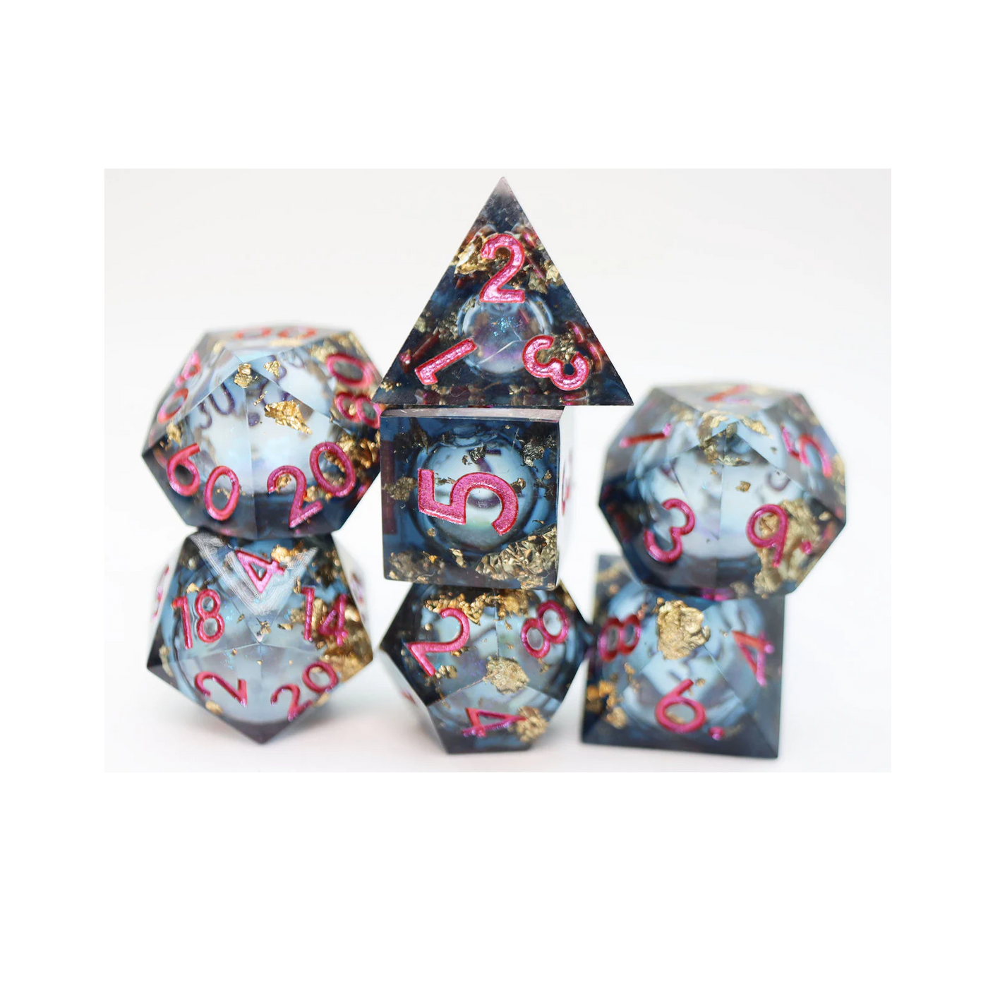 Rollespilsterninger Luksus Resin Liquid Core Guld Sort