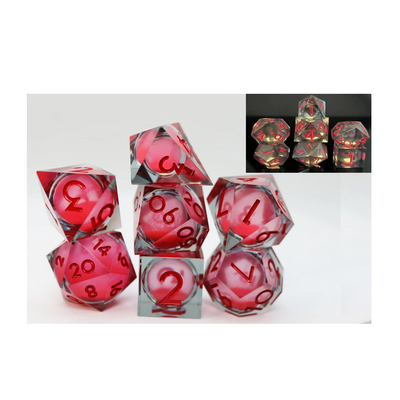 Rollespilsterninger Luksus Resin Liquid Core Rød UV Midnight Rose