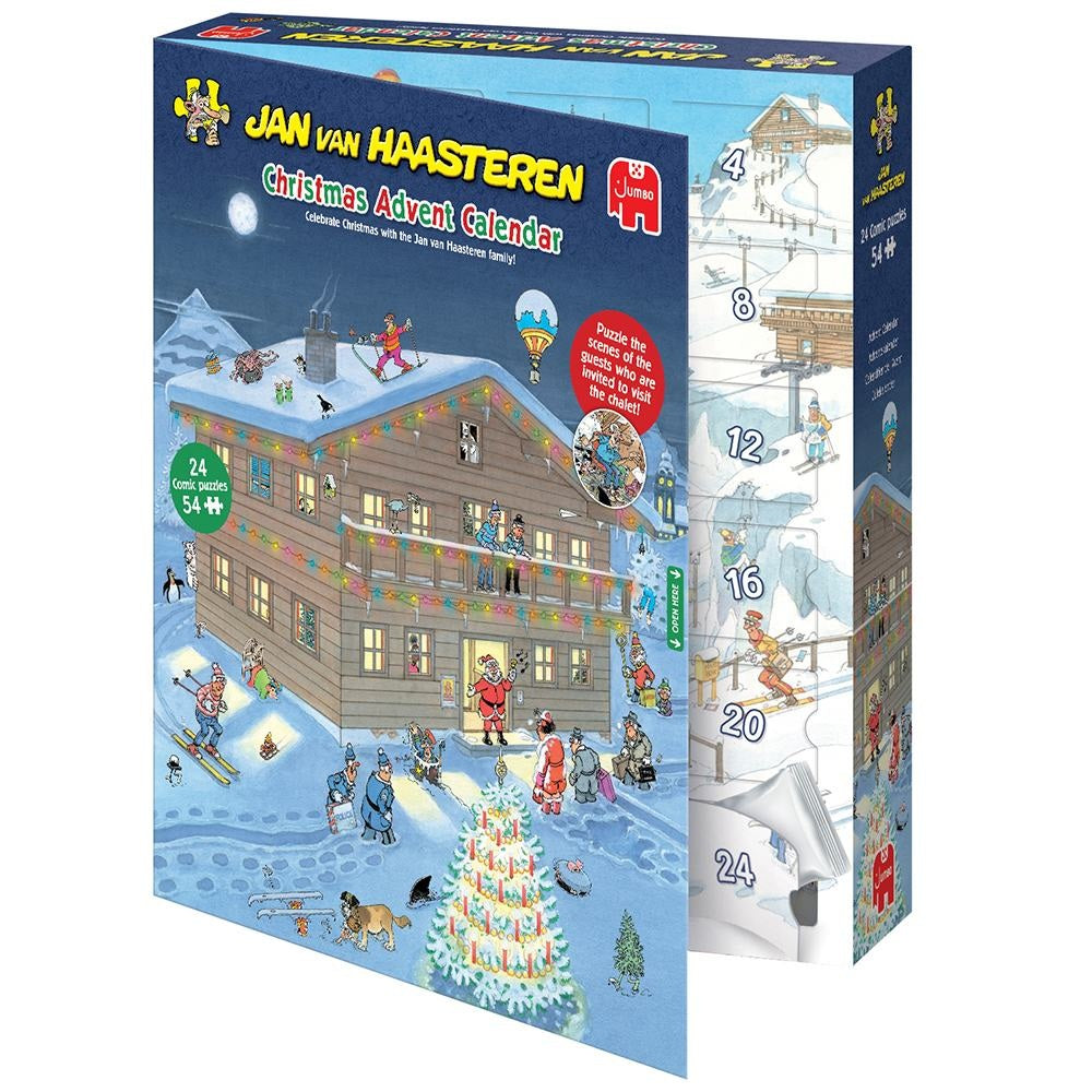 Puslespil  Van Hasteren Advent Calendar 2025 24x54brikker