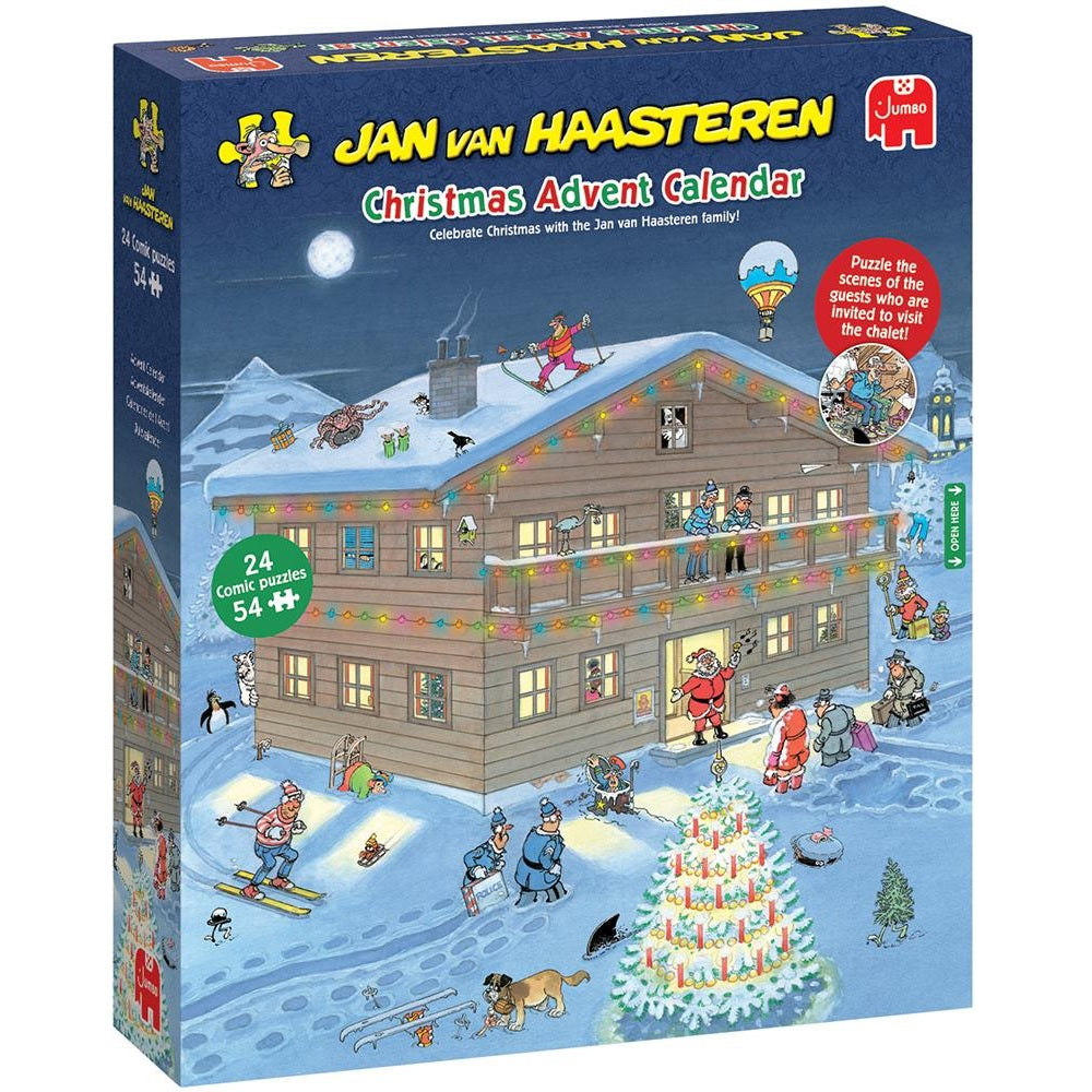 Puslespil  Van Hasteren Advent Calendar 2025 24x54brikker