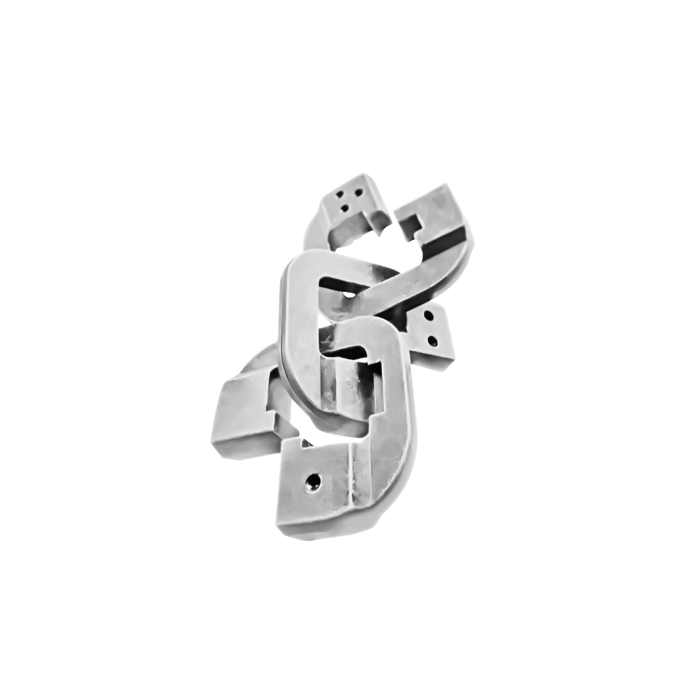 Puzzle Huzzle Mini Chain Silver