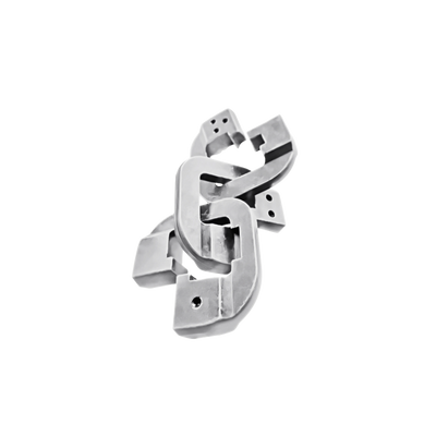 Puzzle Huzzle Mini Chain Silver