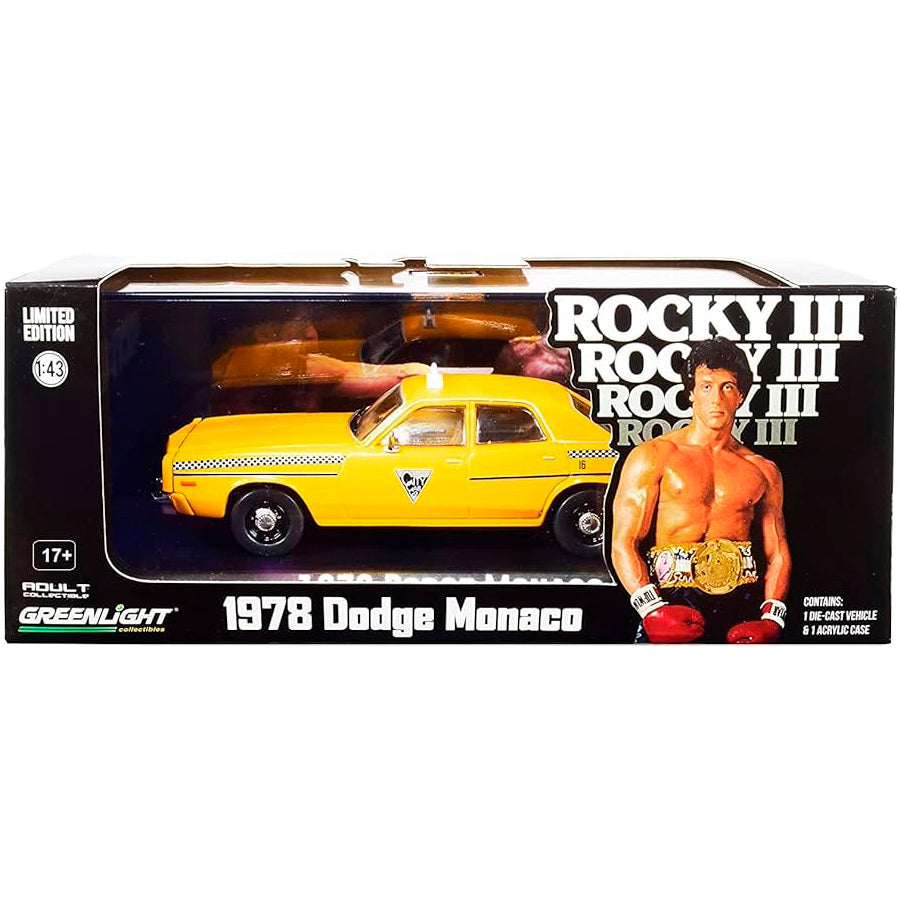 Model Dodge Monaco Taxi City Cab 1978 Rocky 3