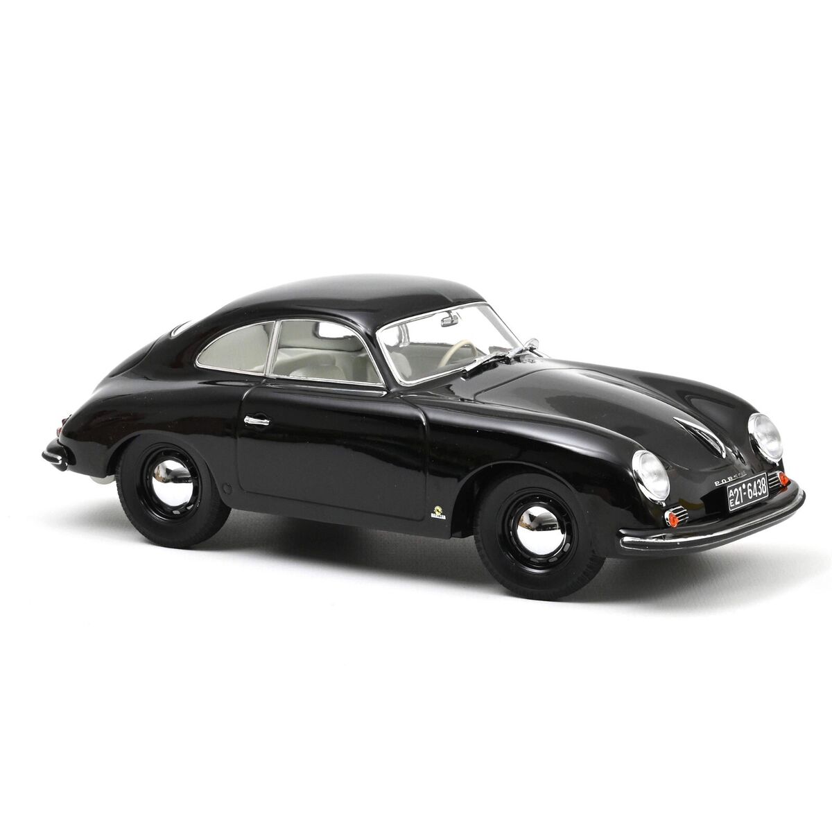 Model Porsche 356 1954 Sort