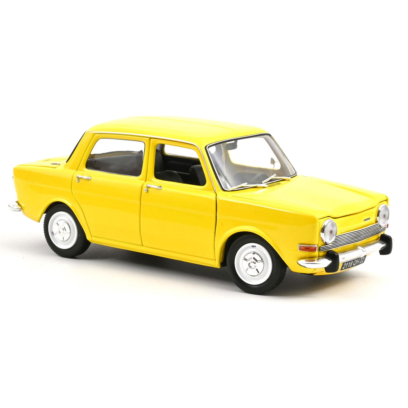 Model Simca 1000 LS 1974 Gul