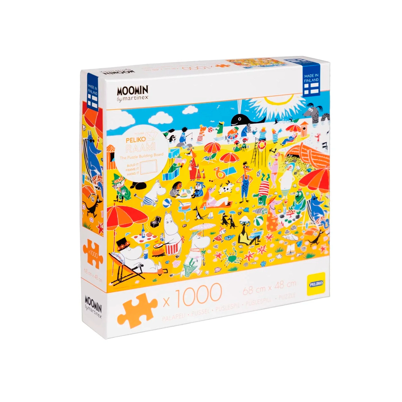 Puslespil Moomin At The Riviera Beach - 1000 brikker