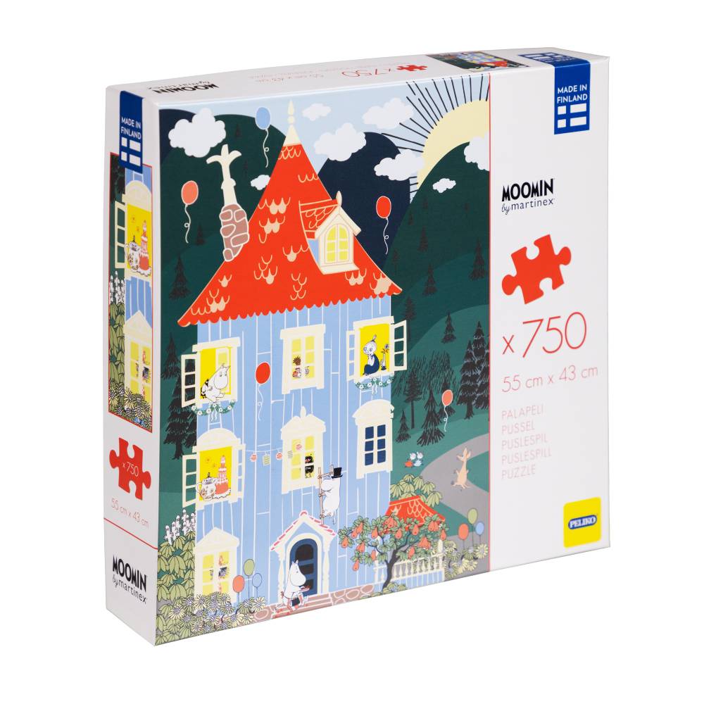 Puslespil Moomin House - 750 brikker