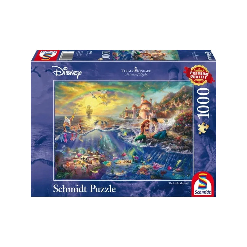 Puslespil The Little Mermaid Ariel - 1000 brikker