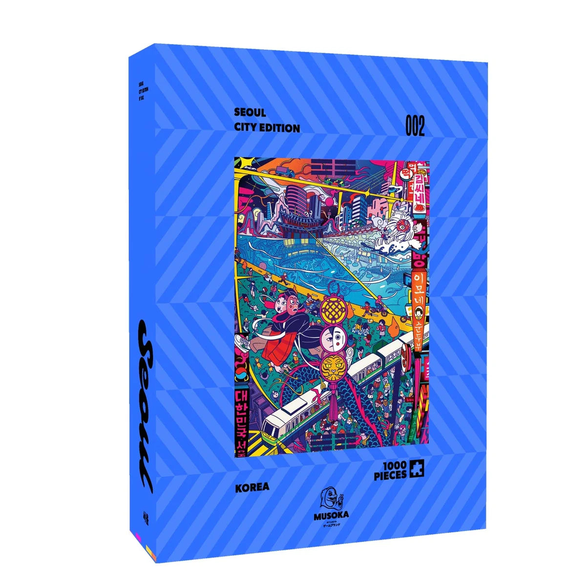 Puslespil Seoul - 1000 brikker