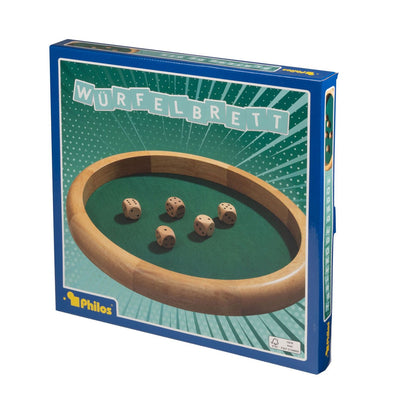 Raflebakke Træ Lys Rund 40CM Philos 3143