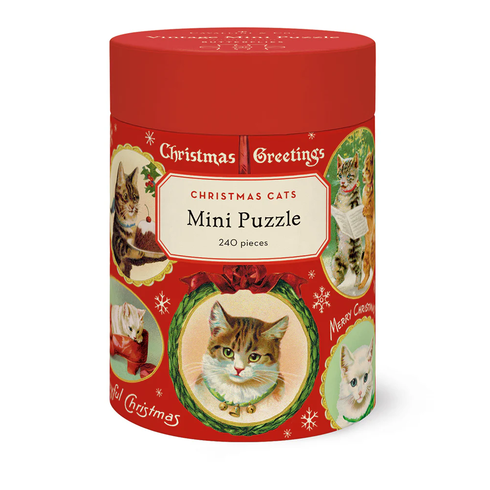 Puslespil Christmas Cats Cavallini - 240 brikker