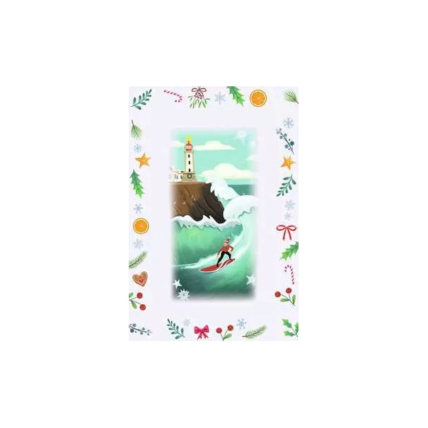 Puslespil Julekalender Christmas Around The World 24X54 brikker