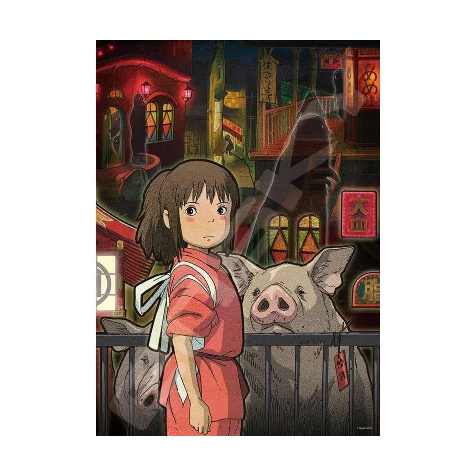 Puslespil Spirited Away Ghibli The other side of the tunnel - 500 brikker