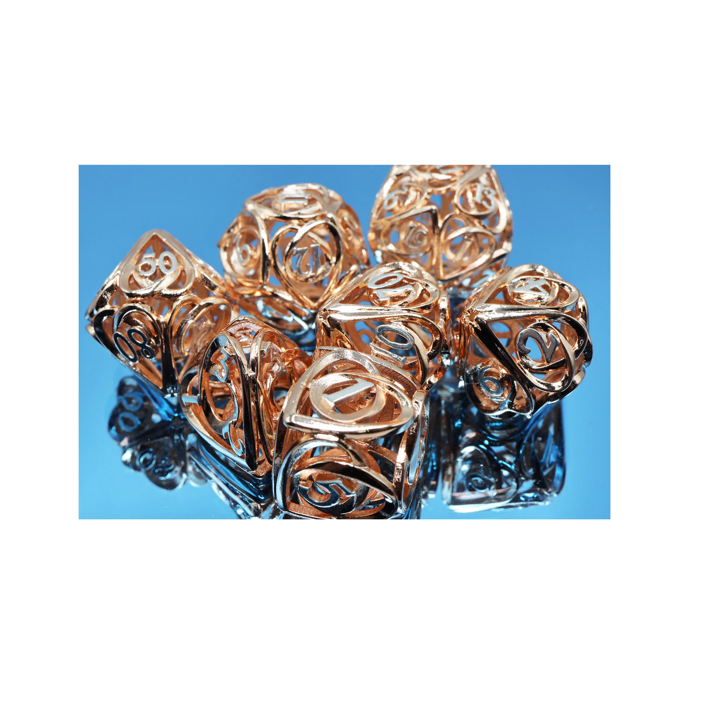 Rollespilsterninger Metal Hollow Hearts Copper