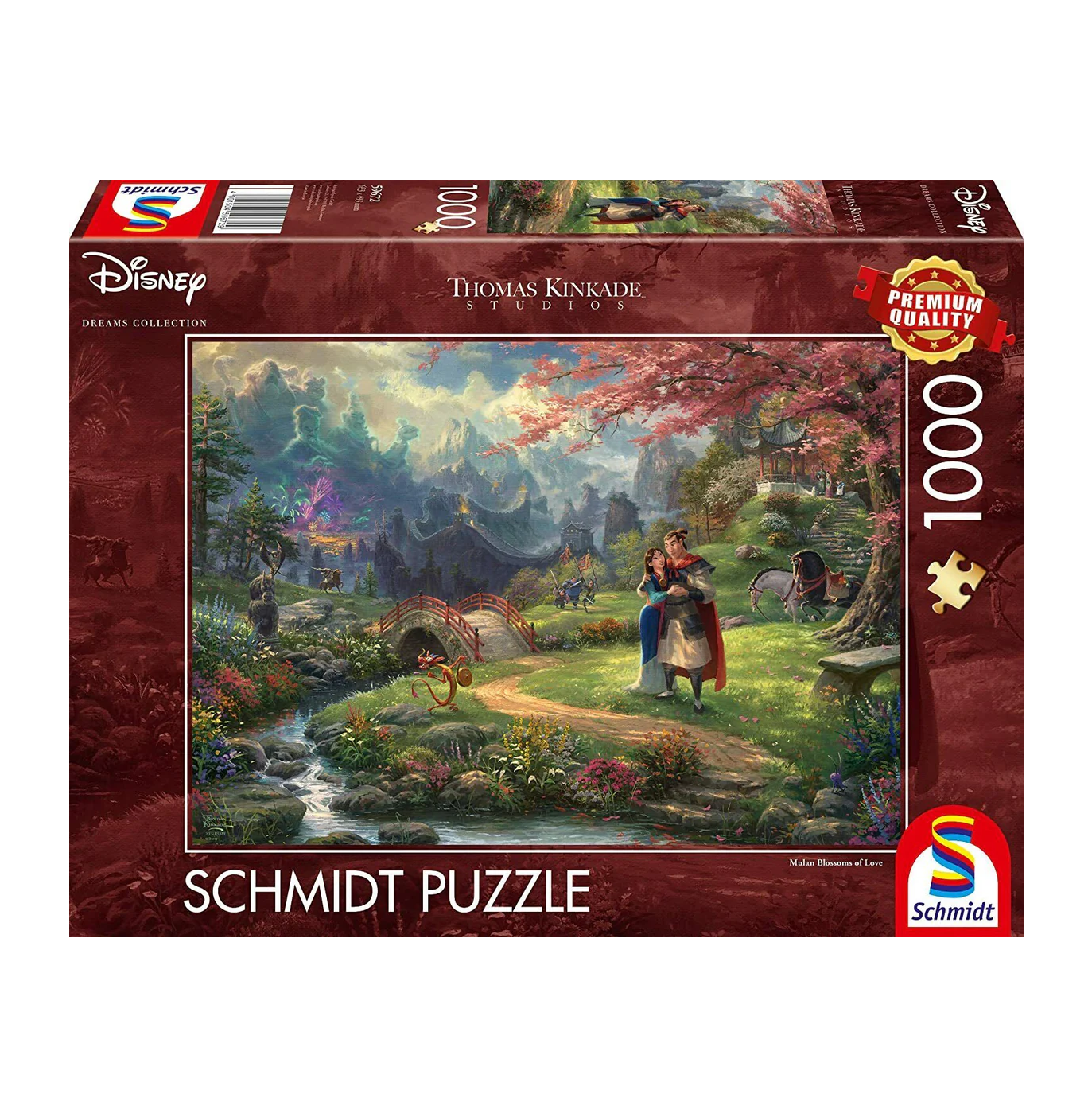 Mulan Kinkade - 1000 brikker