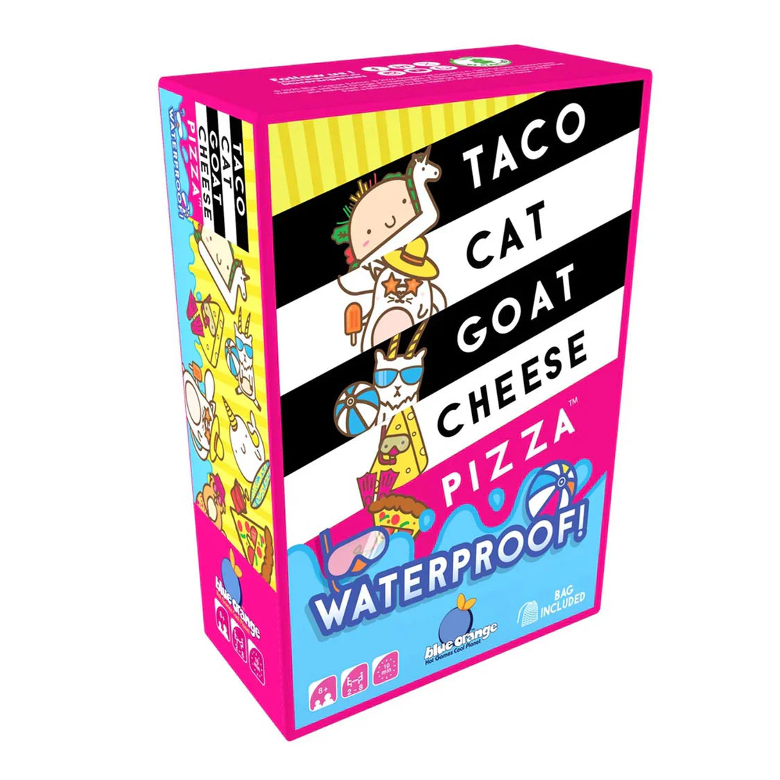 Taco Cat Goat Cheese Pizza Waterproof Eng