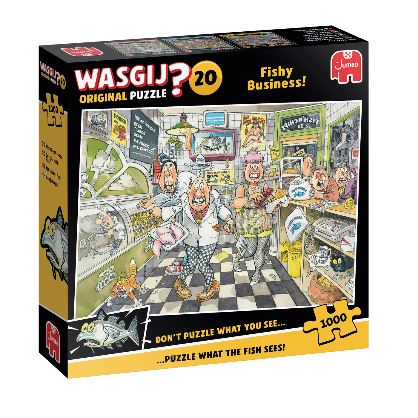 WASGIJ 20 Original Fishy Business - 1000 Brikker