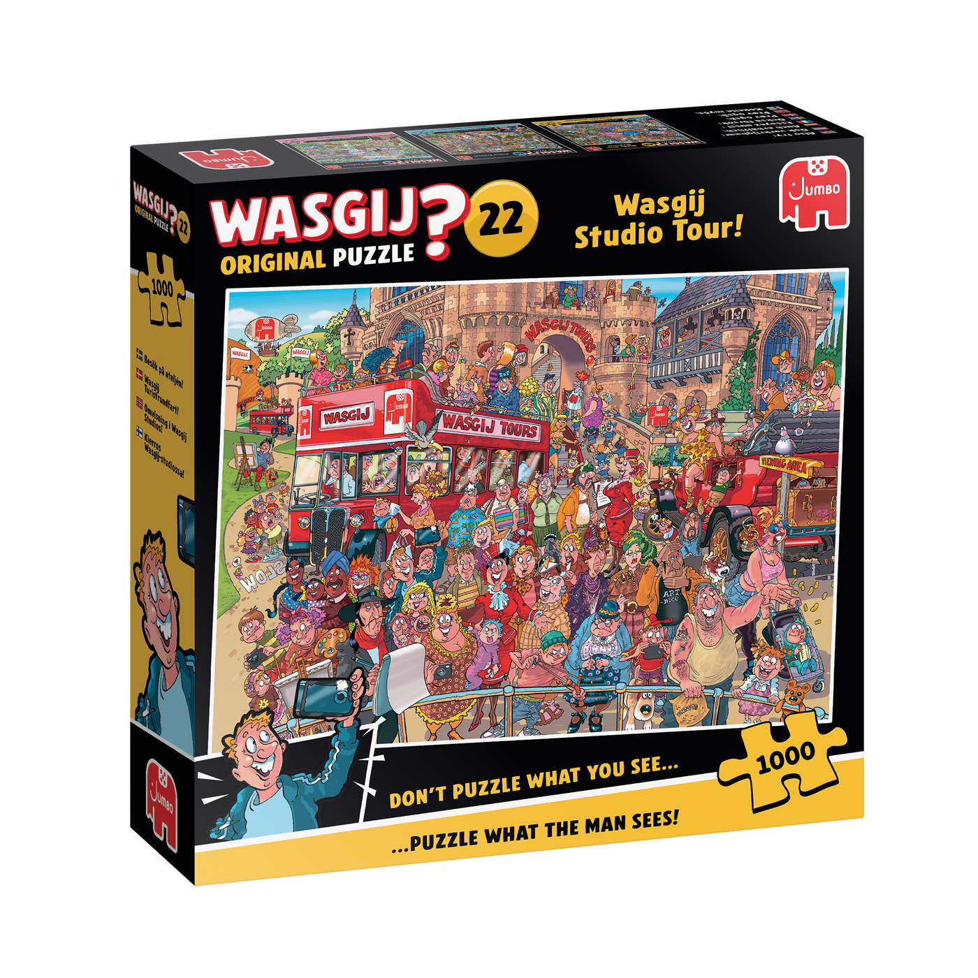 WASGIJ Original 22 Wasgij Studio Tour! - 1000 Brikker