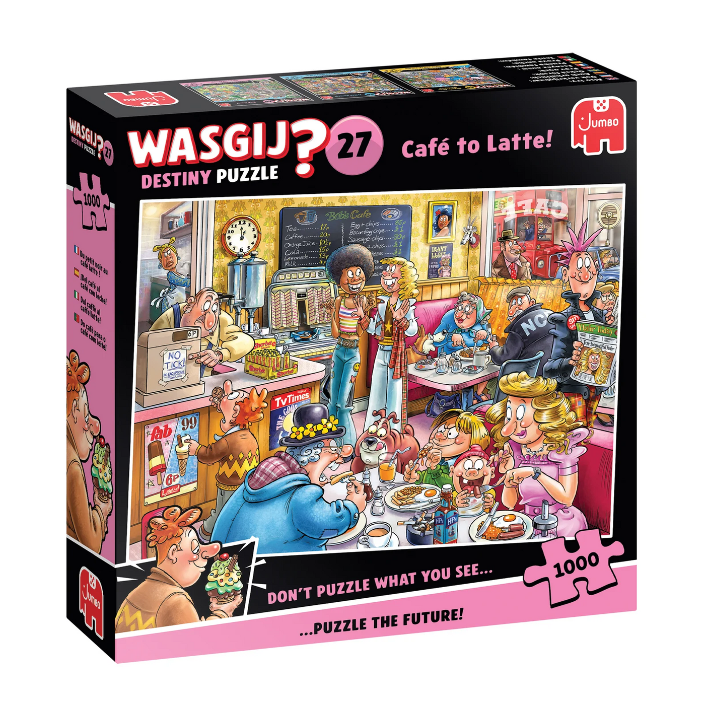 WASGIJ Destiny 27 Cafe To latte - 1000 Brikker