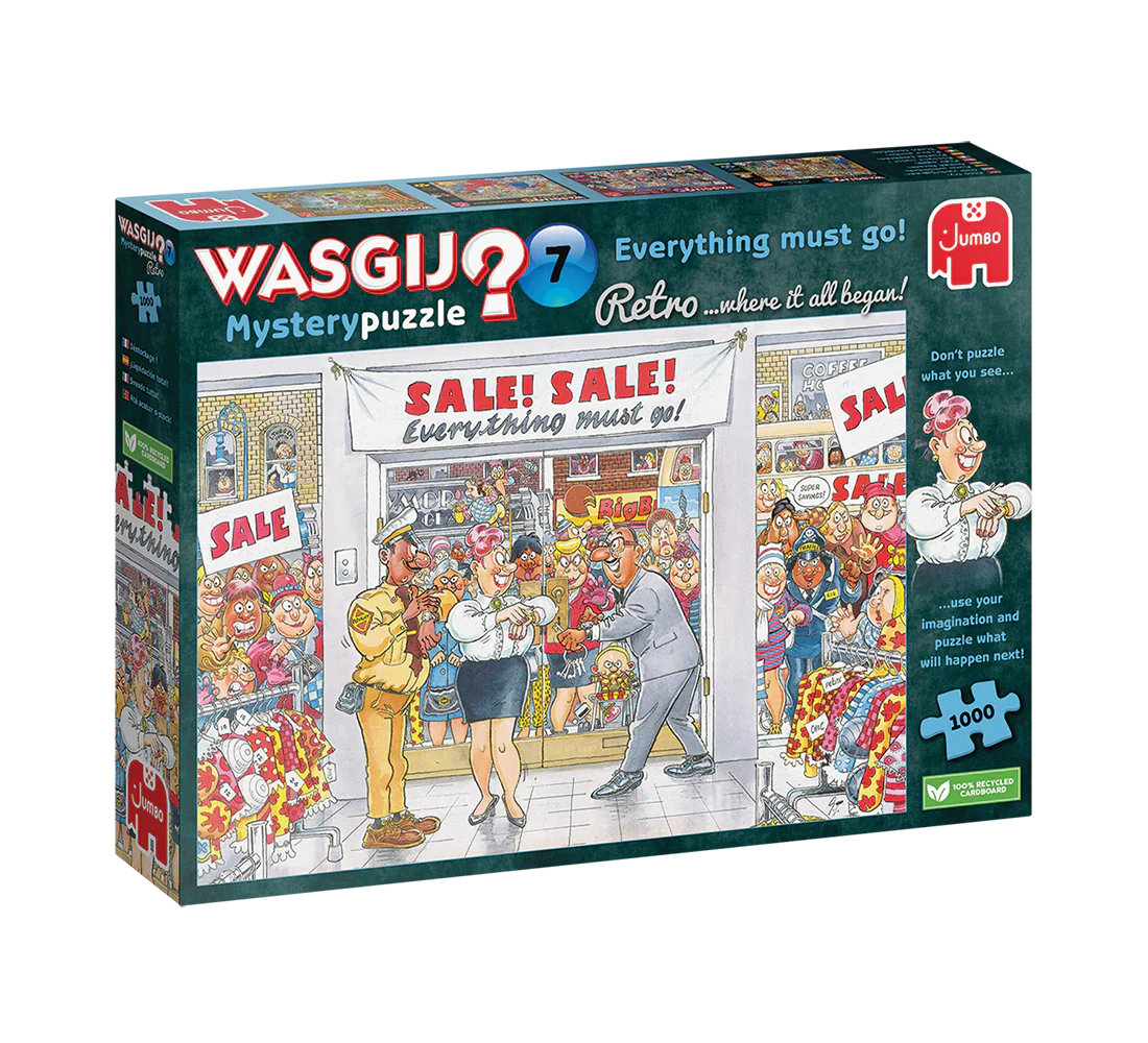 WASGIJ Mystery 7 Retro Everything Must Go! - 1000 Brikker
