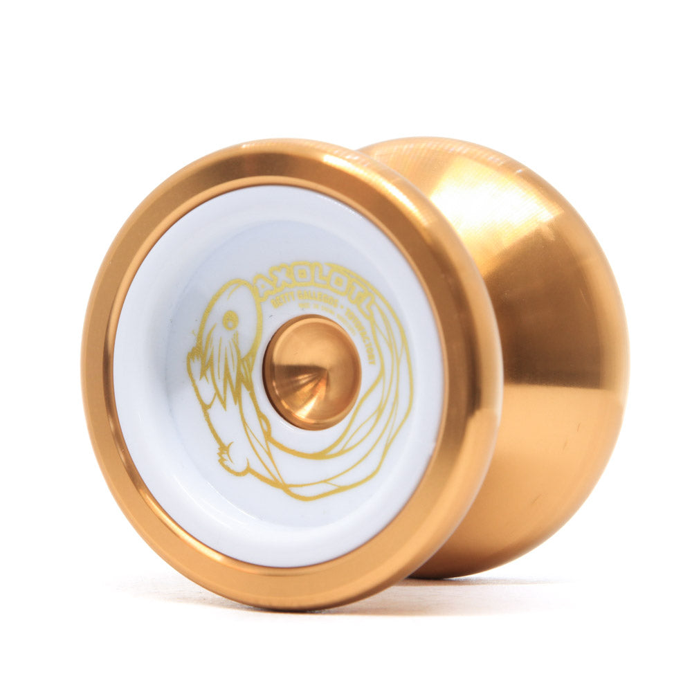 Yoyo Axolotl Aluminium Gold