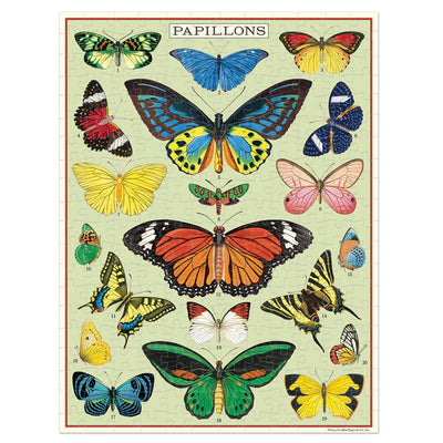 Puslespil Butterflies Cavallini 240 brikker