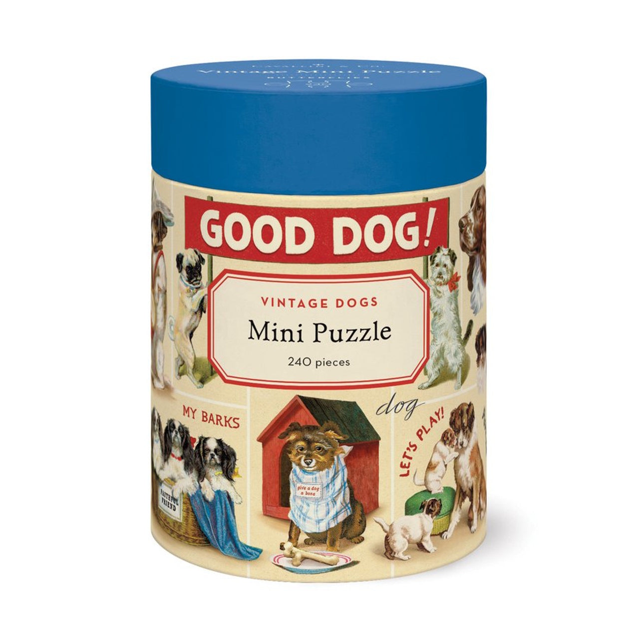 Puslespil Vintage Dogs Cavallini - 240 brikker