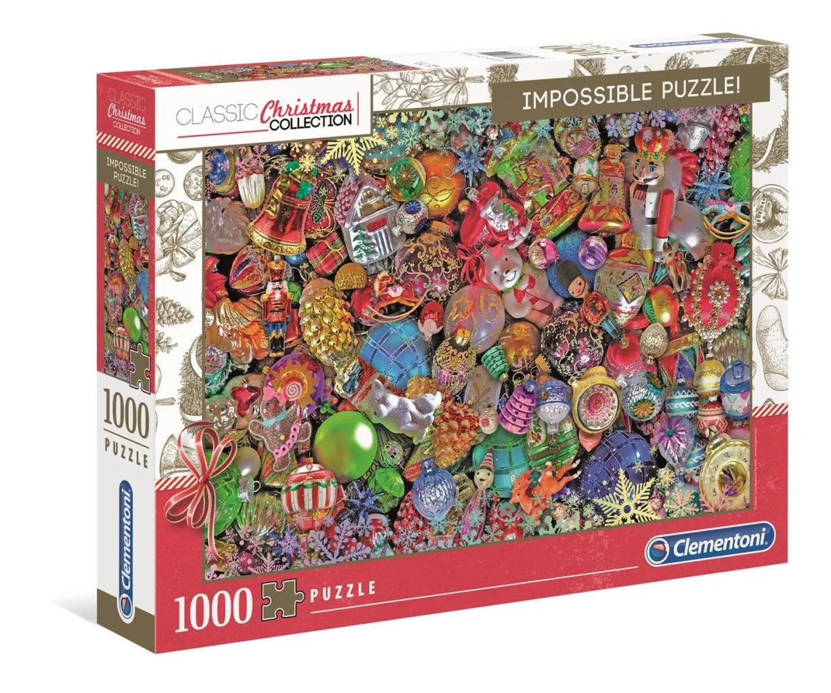 Puslespil Impossible Jolly Christmas - 1000 brikker