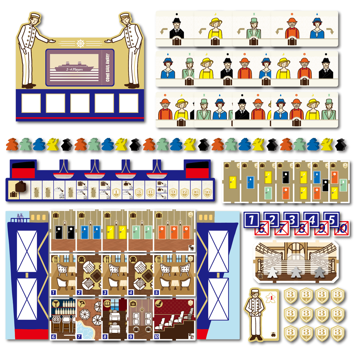 Come Sail Away (Engelsk)