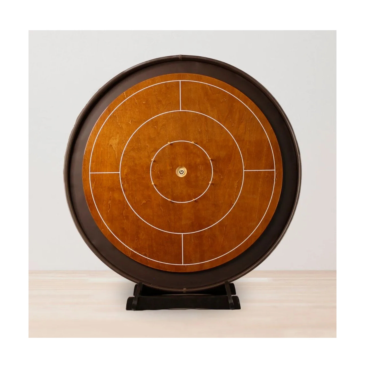 Crokinole Luksus Tournament Walnut Deep Chocolate