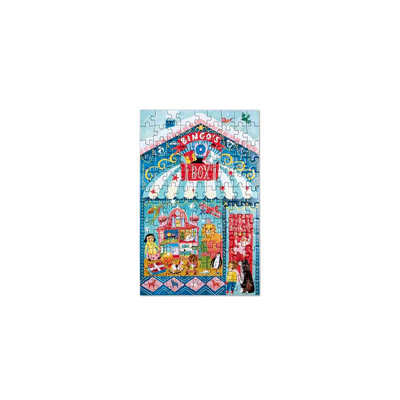 Puslespil Christmas Market Bingos Toy Box - 100 brikker