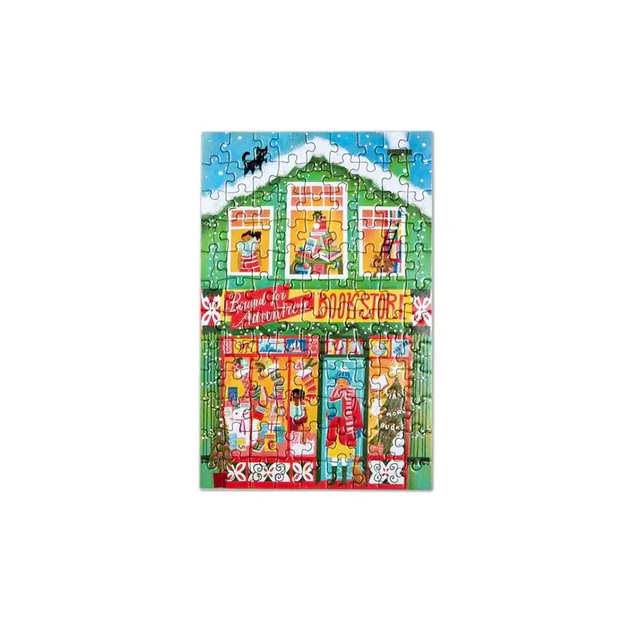 Puslespil Christmas Bookstore 100 brikker