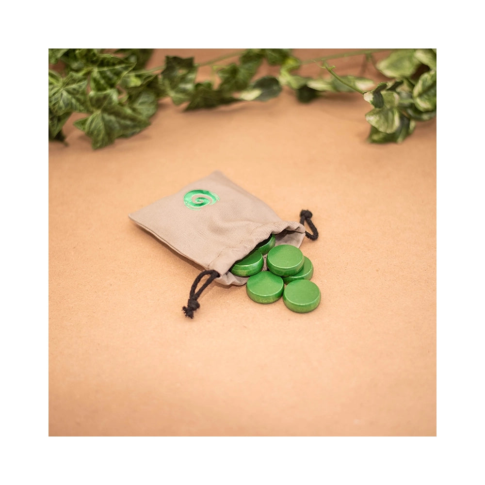 Crokinole Ekstra Brikker Grøn