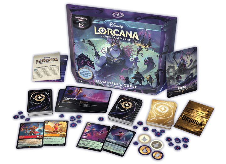 その他 Disney Lorcana Illumineer's Quest Disney Lorcana: Illumineer's Quest - Deep Trouble (English) – Games