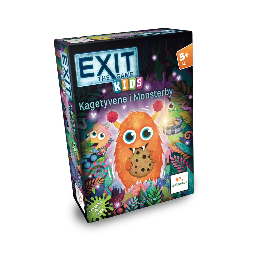 Exit Kids Kagetyvene i Monsterby (dansk)